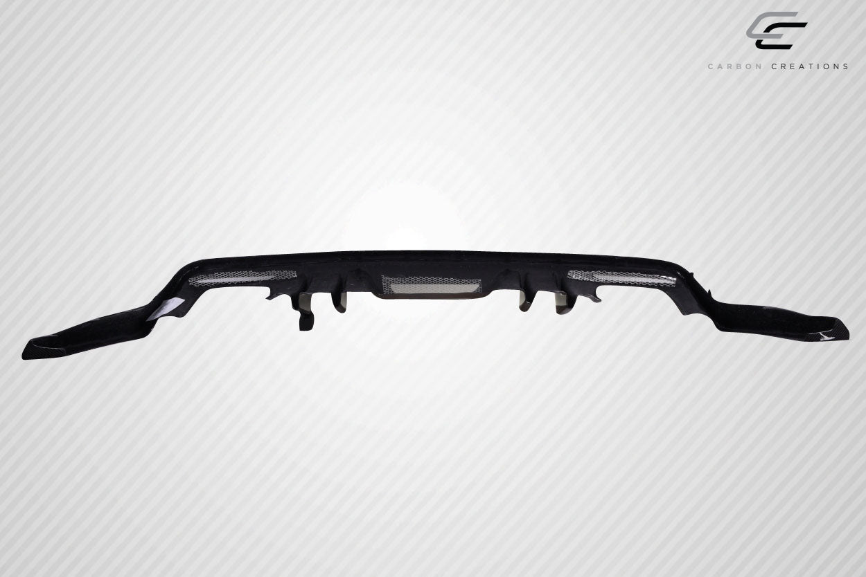 2015-2017 Ford Mustang Carbon Creations KT Style Rear Diffuser - 1 Piece