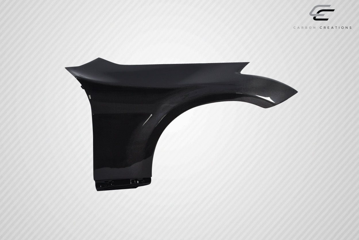 2003-2008 Nissan 350Z Z33 Carbon Creations Demon Front Fenders (+10mm) - 2 Piece