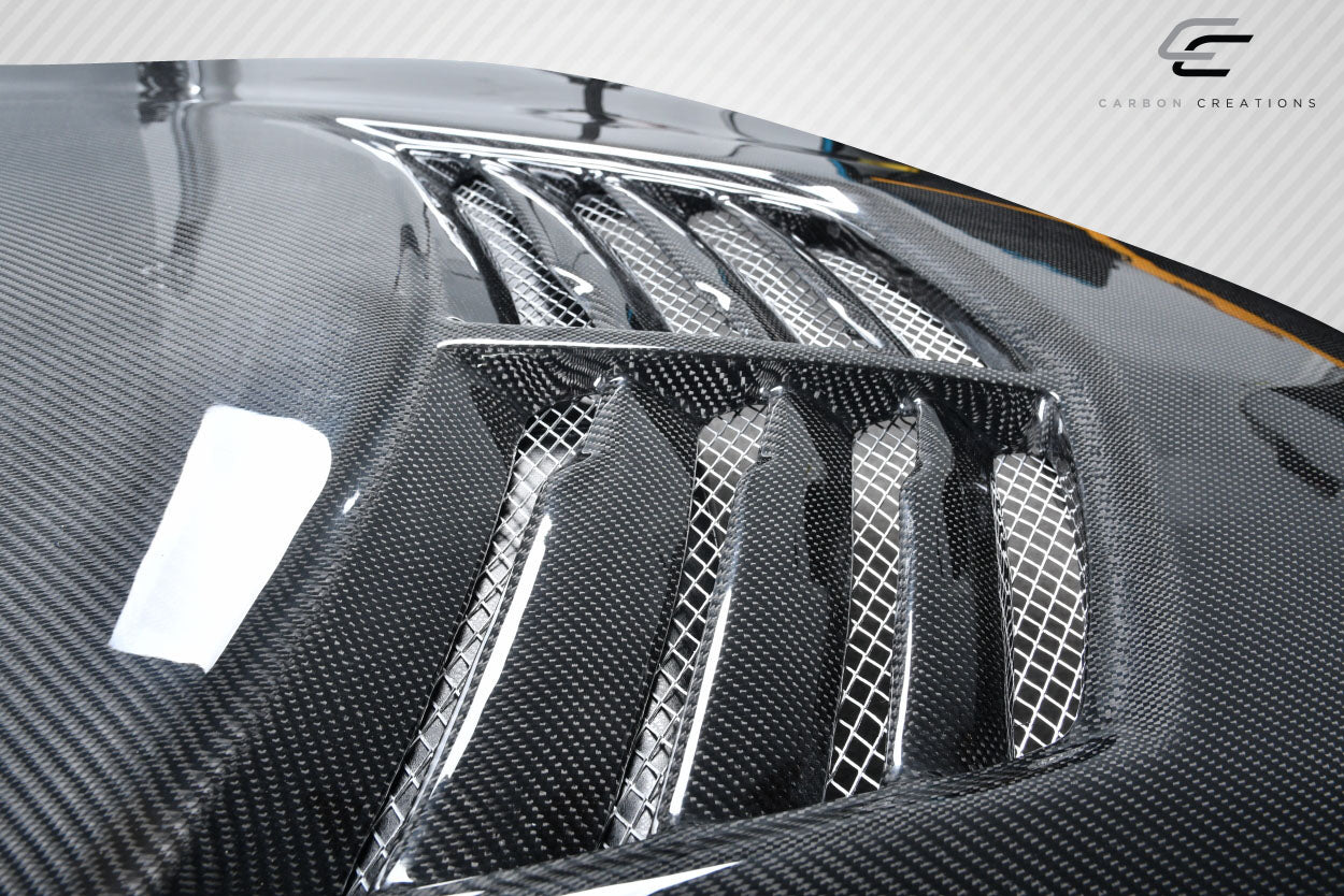 2004-2008 Pontiac Grand Prix Carbon Creations Stingray Z Hood- 1 Piece