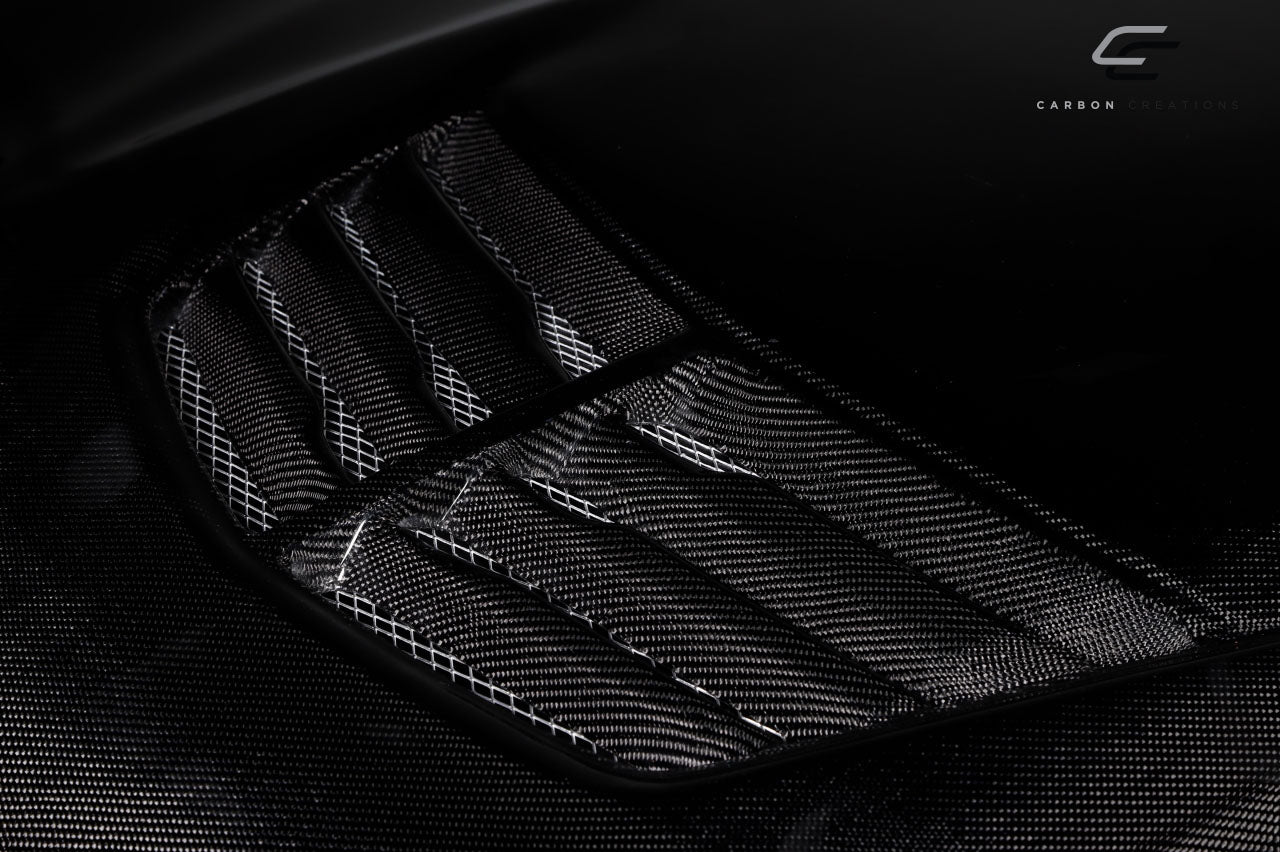 2004-2008 Pontiac Grand Prix Carbon Creations Stingray Z Hood- 1 Piece