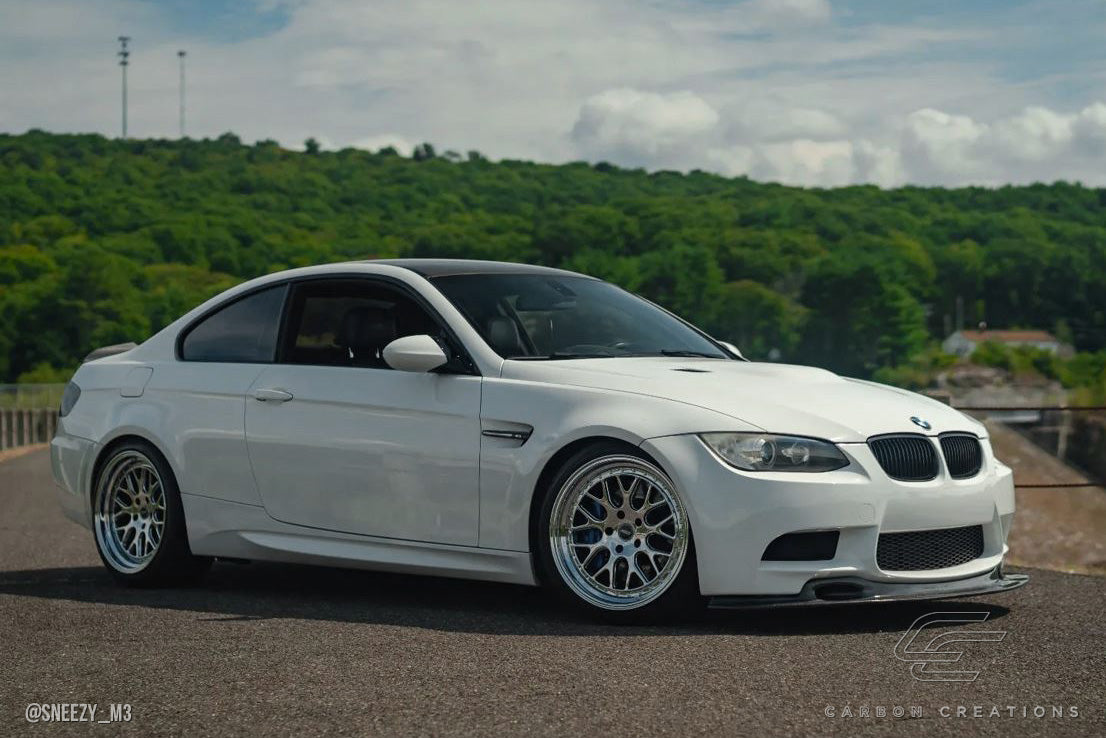2008-2013 BMW M3 E90 E92 E93 Carbon Creations GT4 Look Front Lip Under Spoiler - 1 Piece