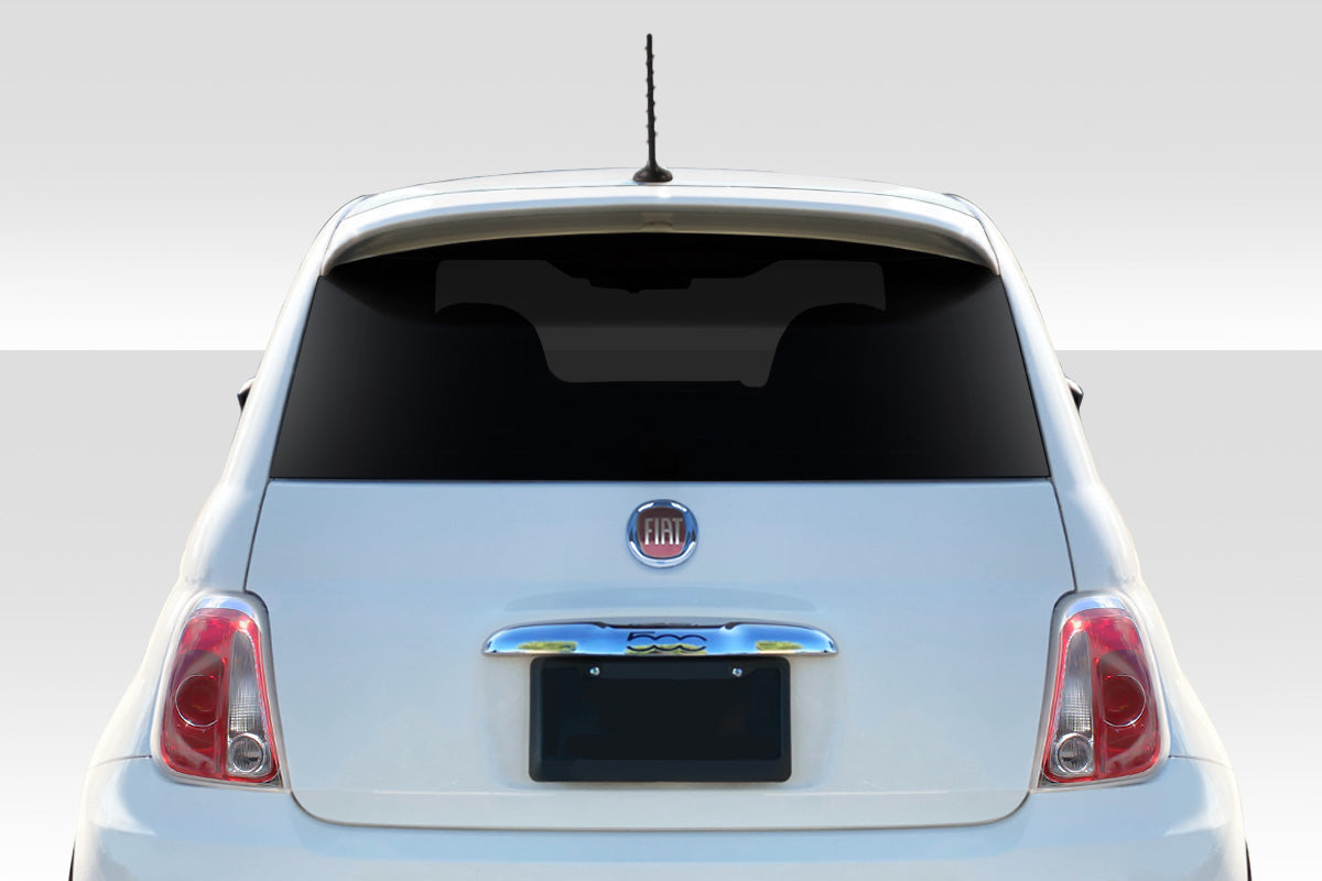 2012-2019 Fiat 500 Duraflex Abarth Look Roof Wing Spoiler - 1 Piece