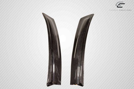 2005-2013 Chevrolet Corvette C6 Carbon Creations ZR Front Fender Spats - 2 Piece