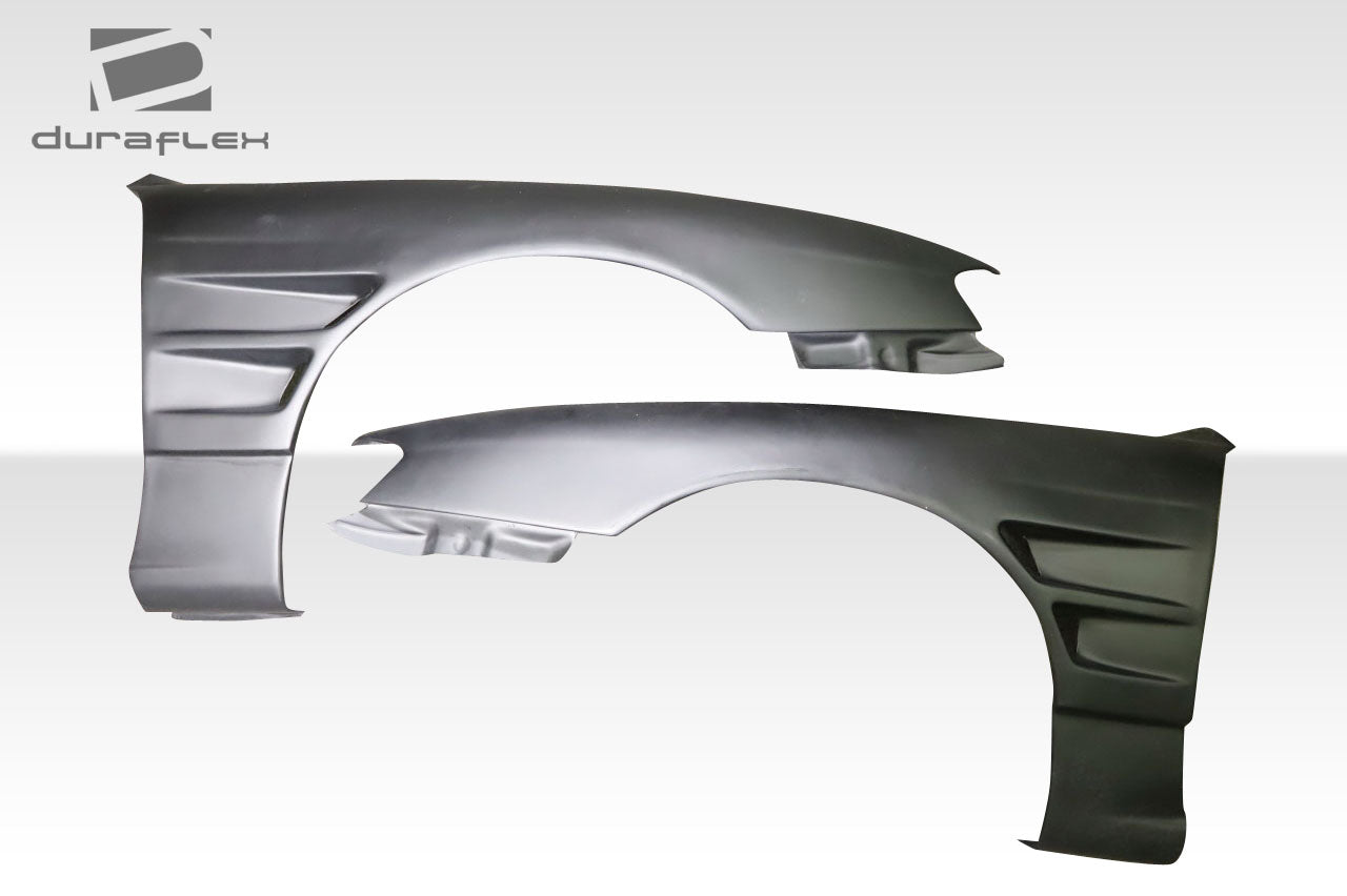 1997-1998 Nissan 240SX S14 Duraflex D1 Sport 30mm Front Fenders - 2 Piece