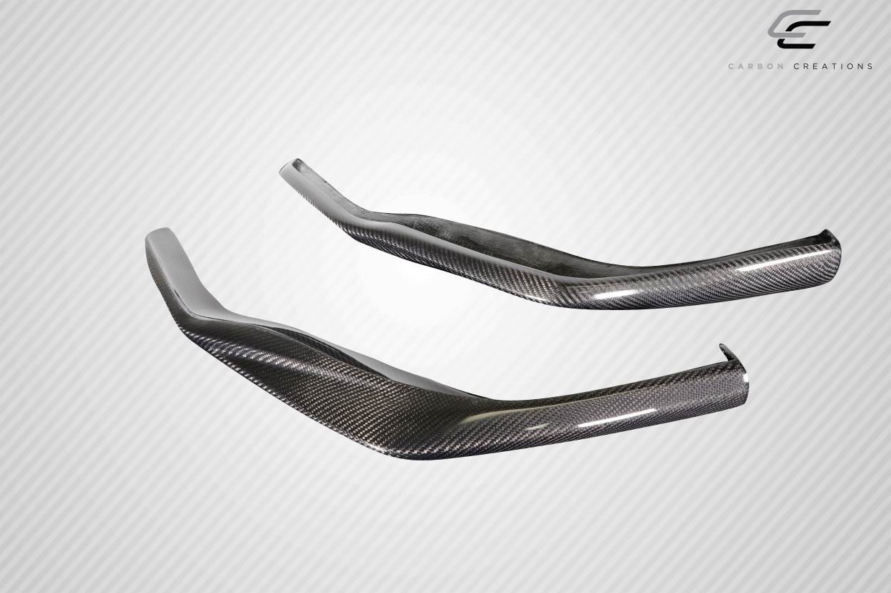 2014-2018 Lexus RC Series RC200T RC350 Carbon Creations EBS Front Lip Splitters - 2 Piece (F Sport model only)