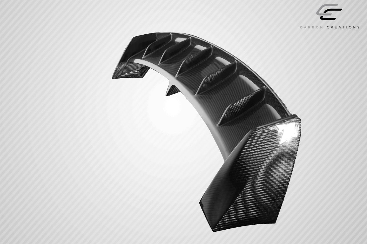 2012-2019 Fiat 500 Carbon Creations AVR Roof Wing Spoiler - 1 Piece (S)