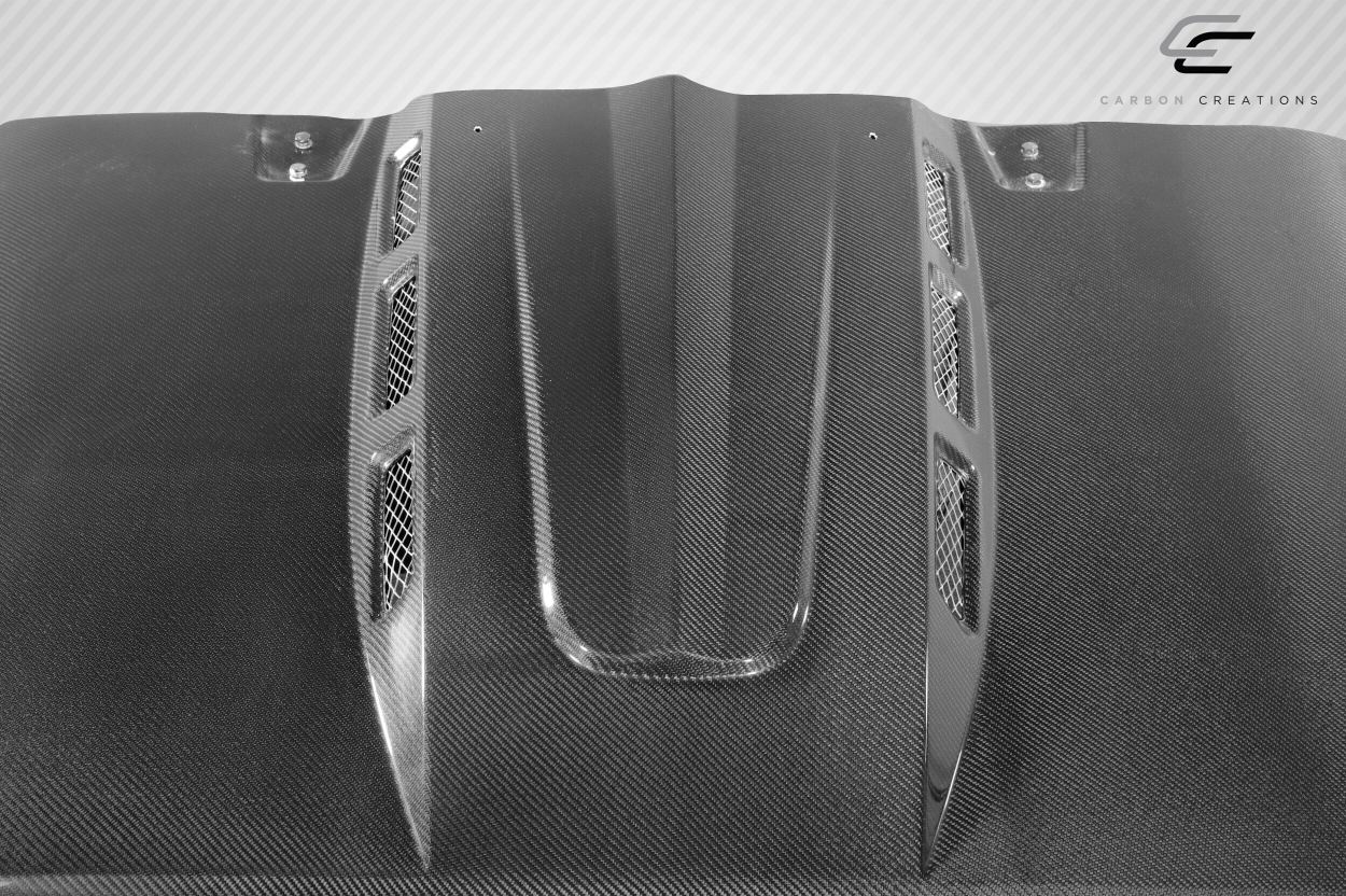 2007-2018 Jeep Wrangler JK Carbon Creations Avenger Hood - 1 Piece
