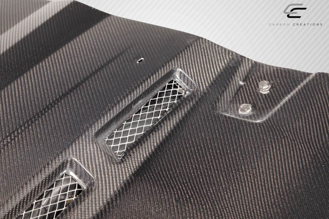 2007-2018 Jeep Wrangler JK Carbon Creations Avenger Hood - 1 Piece