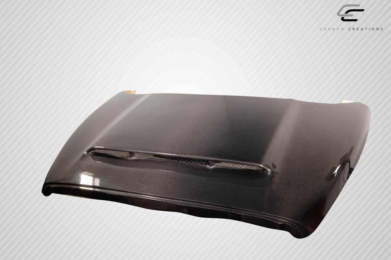 2002-2008 Dodge Ram 1500 2500 3500 Carbon Creations Demon Look Hood - 1 Piece
