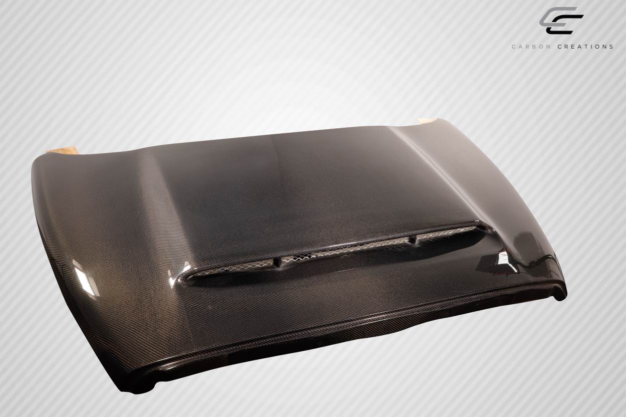 2002-2008 Dodge Ram 1500 2500 3500 Carbon Creations Demon Look Hood - 1 Piece