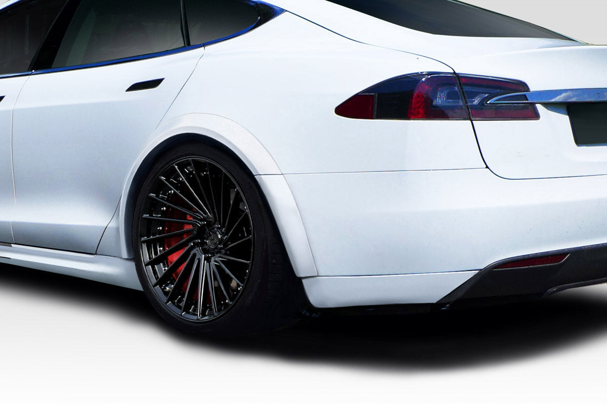2012-2025 Tesla Model S Duraflex RVS Rear Fender Flares - 4 Piece