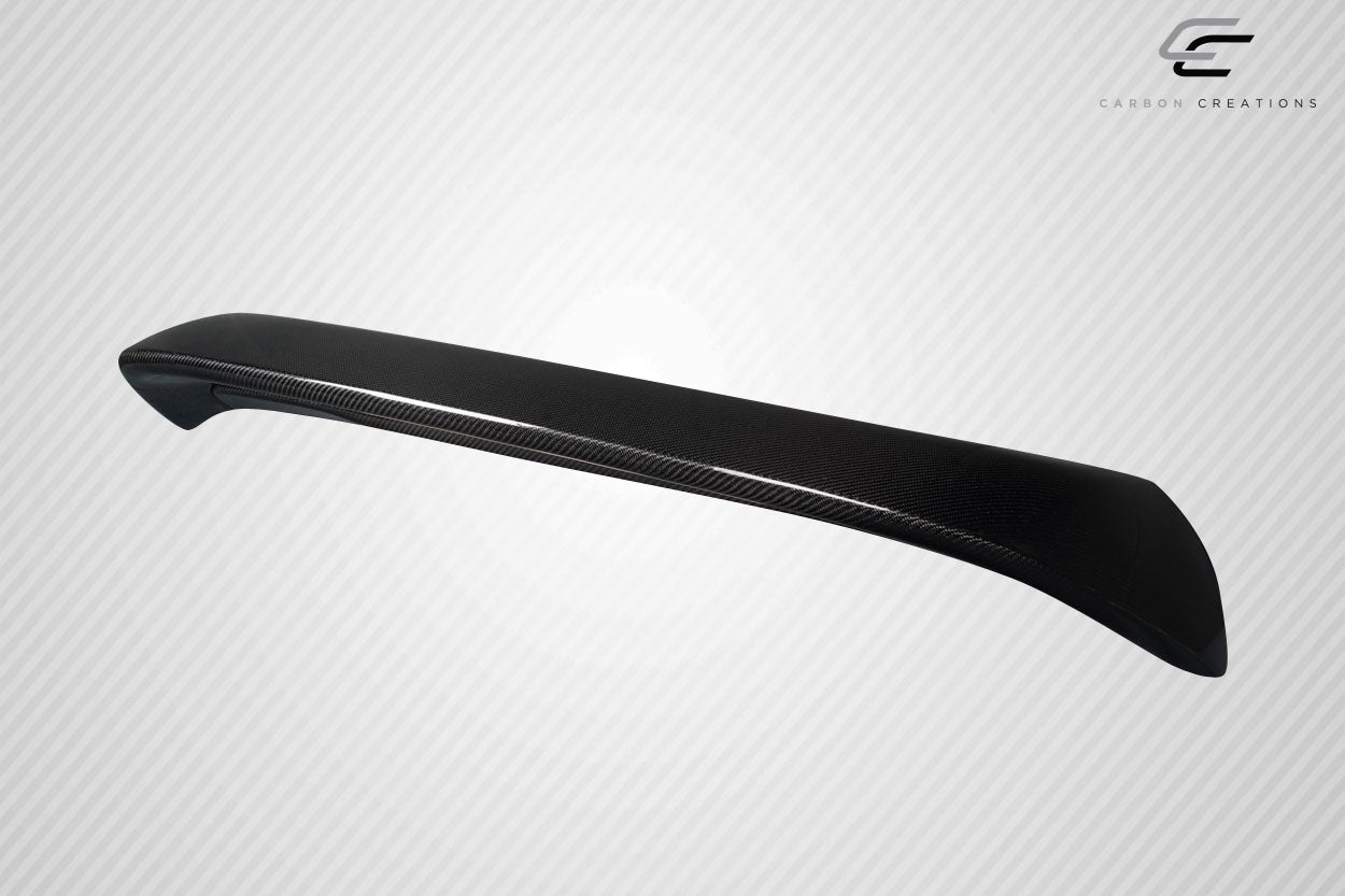 2010-2013 Mazda 3 Carbon Creations Turbo Look Rear Roof Wing Spoiler - 1 Piece