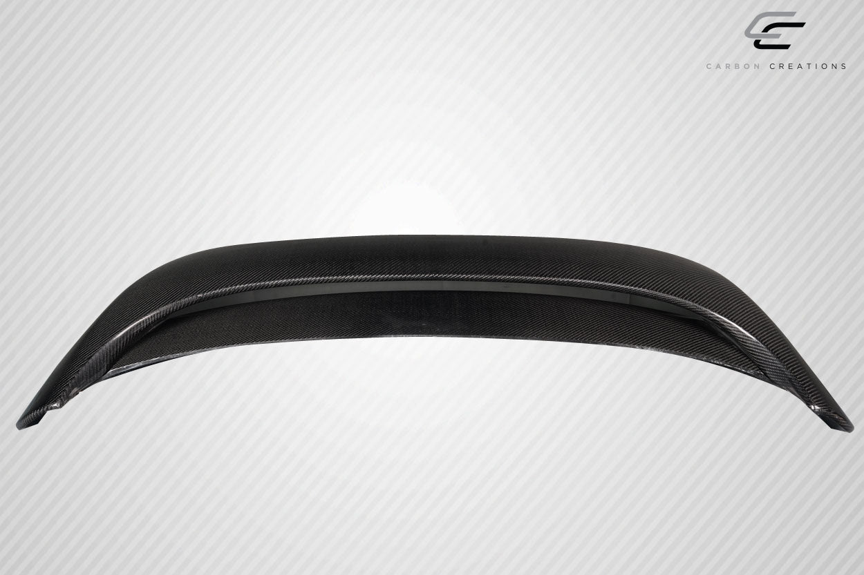 2010-2013 Mazda 3 Carbon Creations Turbo Look Rear Roof Wing Spoiler - 1 Piece