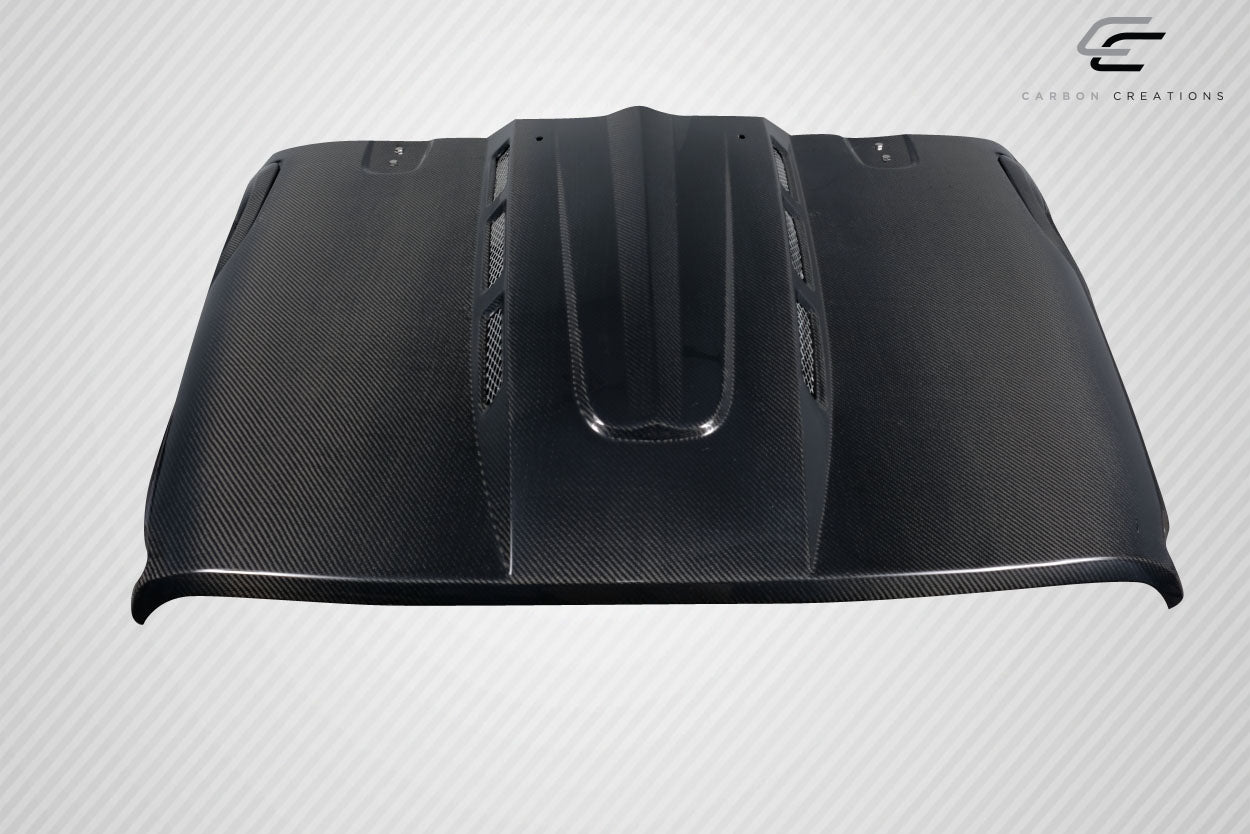 2018-2025 Jeep Wrangler JL Gladiator JT Carbon Creations Energy Hood - 1 Piece