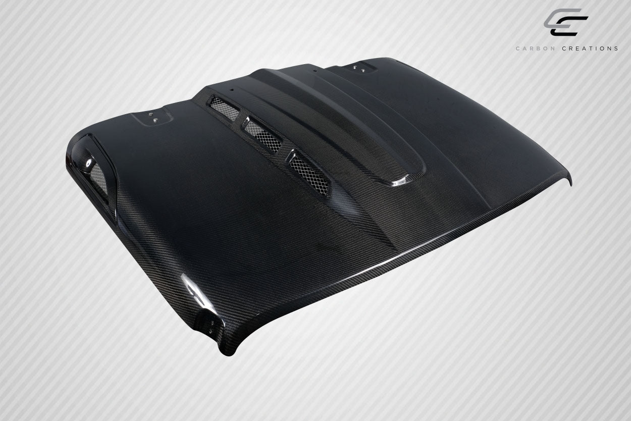 2018-2025 Jeep Wrangler JL Gladiator JT Carbon Creations Energy Hood - 1 Piece