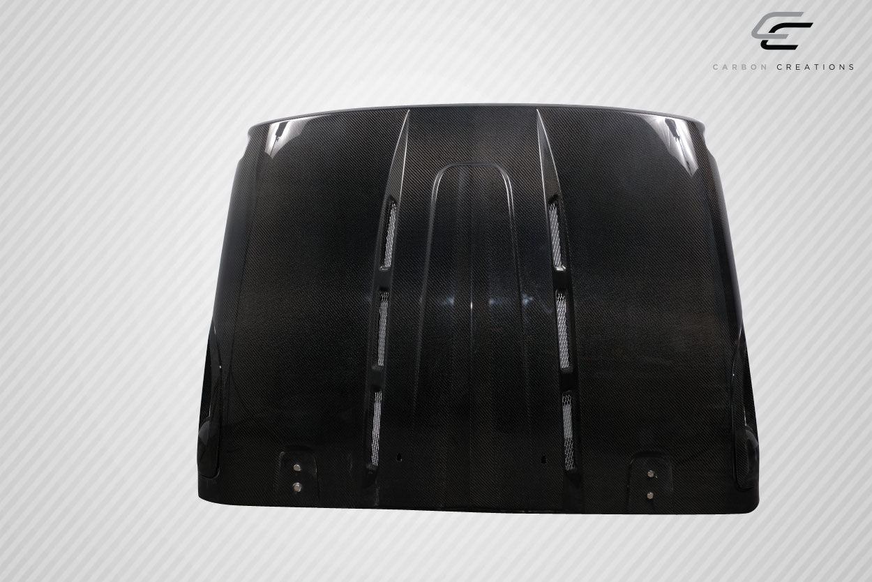 2018-2025 Jeep Wrangler JL Gladiator JT Carbon Creations Energy Hood - 1 Piece