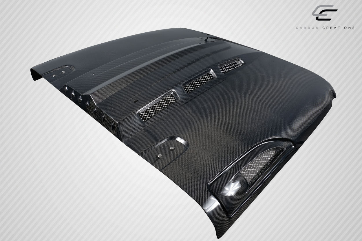 2018-2025 Jeep Wrangler JL Gladiator JT Carbon Creations Energy Hood - 1 Piece