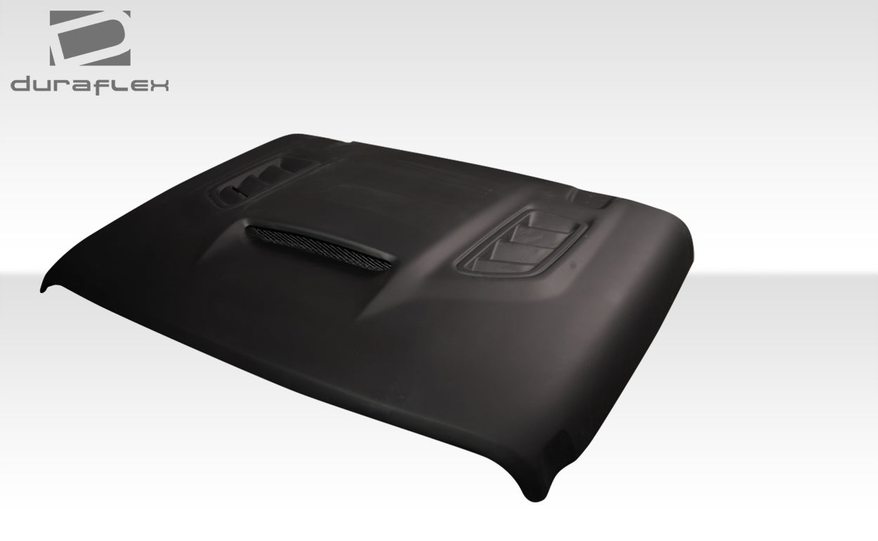 2018-2025 Jeep Wrangler JL Gladiator JT Duraflex Vortex Look Hood - 1 Piece