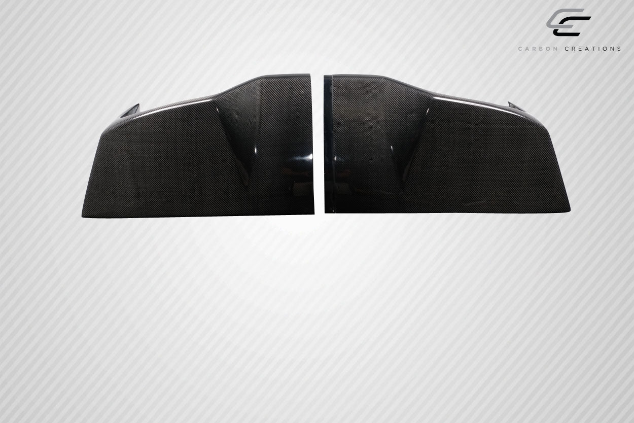 2003-2008 Nissan 350Z Z33 Carbon Creations VTX Rear Diffuser - 2 Piece