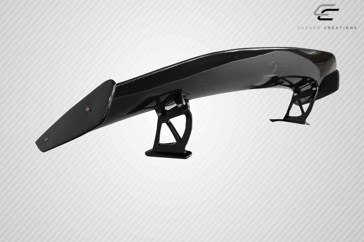 2014-2023 Porsche Cayman 718 Carbon Creations GT4 Look Rear Wing Spoiler - 3 Piece