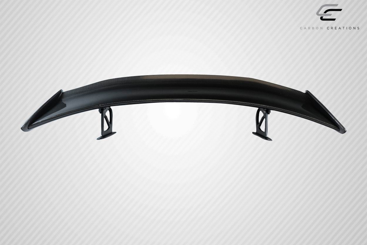 2014-2023 Porsche Cayman 718 Carbon Creations GT4 Look Rear Wing Spoiler - 3 Piece