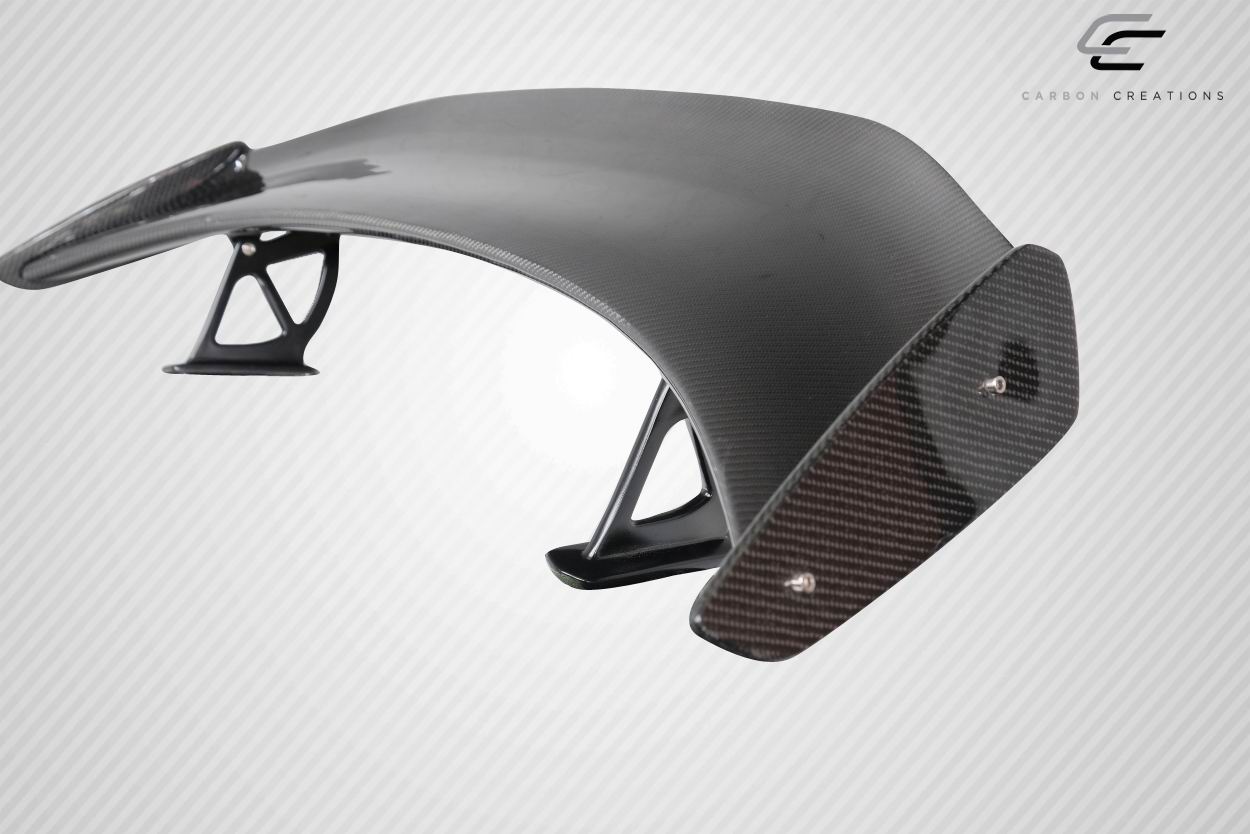 2014-2023 Porsche Cayman 718 Carbon Creations GT4 Look Rear Wing Spoiler - 3 Piece