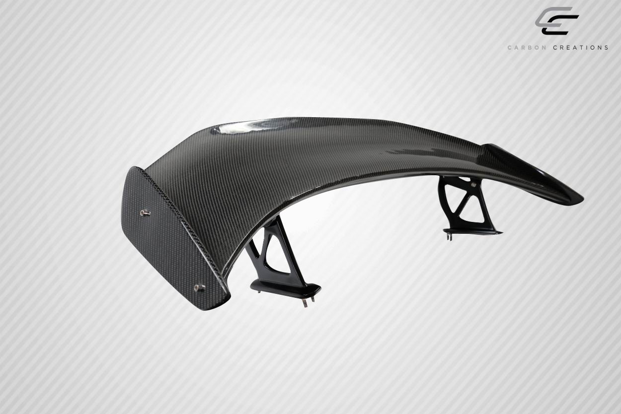 2014-2023 Porsche Cayman 718 Carbon Creations GT4 Look Rear Wing Spoiler - 3 Piece