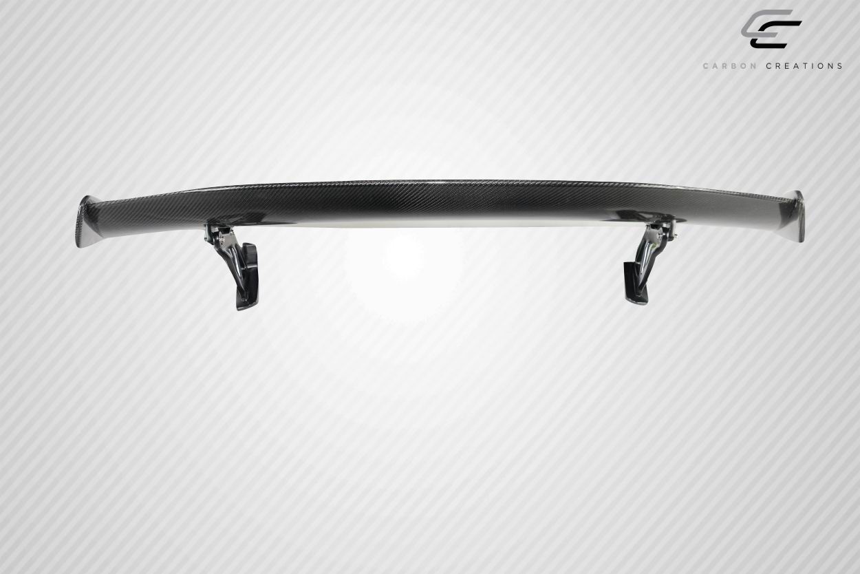 2014-2023 Porsche Cayman 718 Carbon Creations GT4 Look Rear Wing Spoiler - 3 Piece
