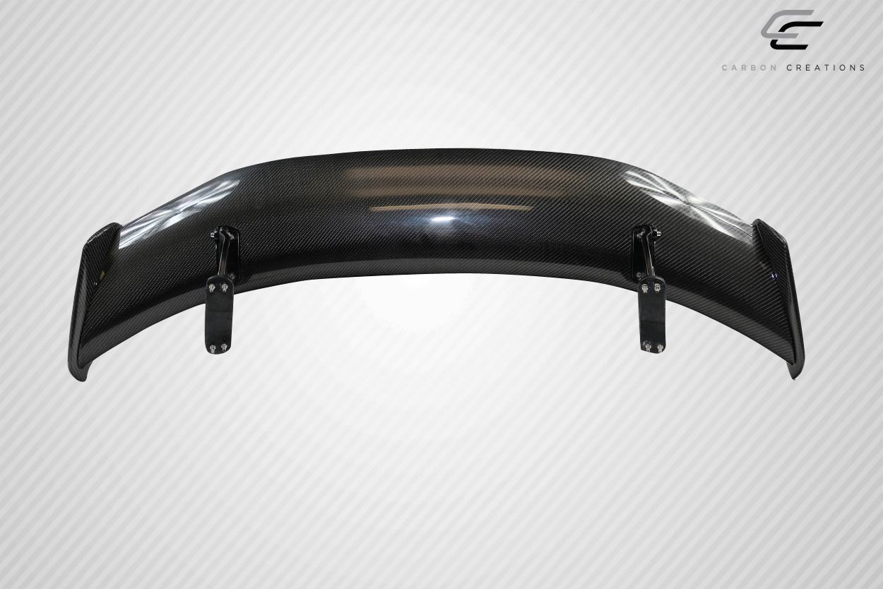 2014-2023 Porsche Cayman 718 Carbon Creations GT4 Look Rear Wing Spoiler - 3 Piece
