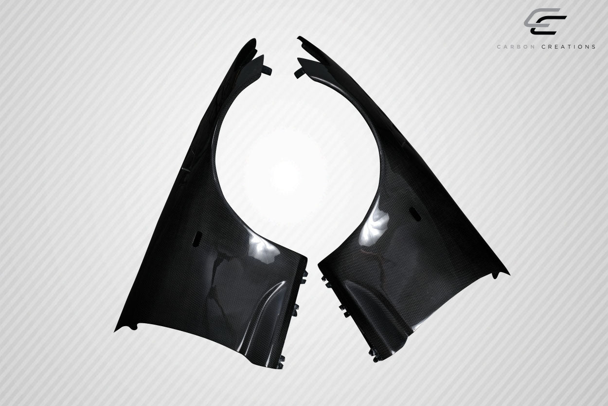 2000-2009 Honda S2000 Carbon Creations EVS Front Fenders (+30mm) - 2 Piece