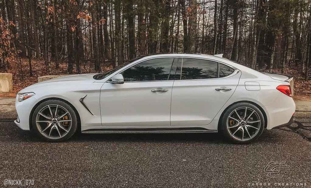 2019-2023 Genesis G70 Carbon Creations MSR Side Skirts Rocker Panels - 2 Piece