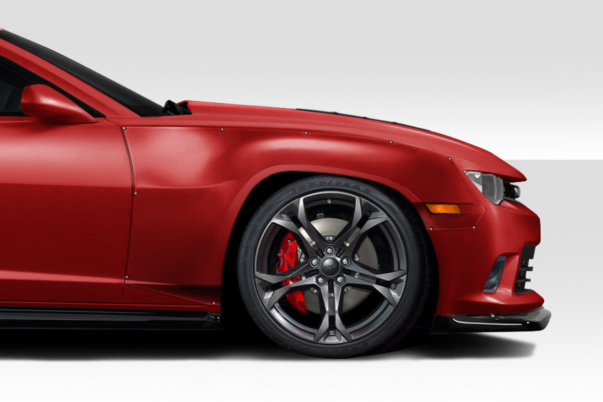 2010 2015 Chevrolet Camaro Duraflex RBS Wide Body Front Fender Flares