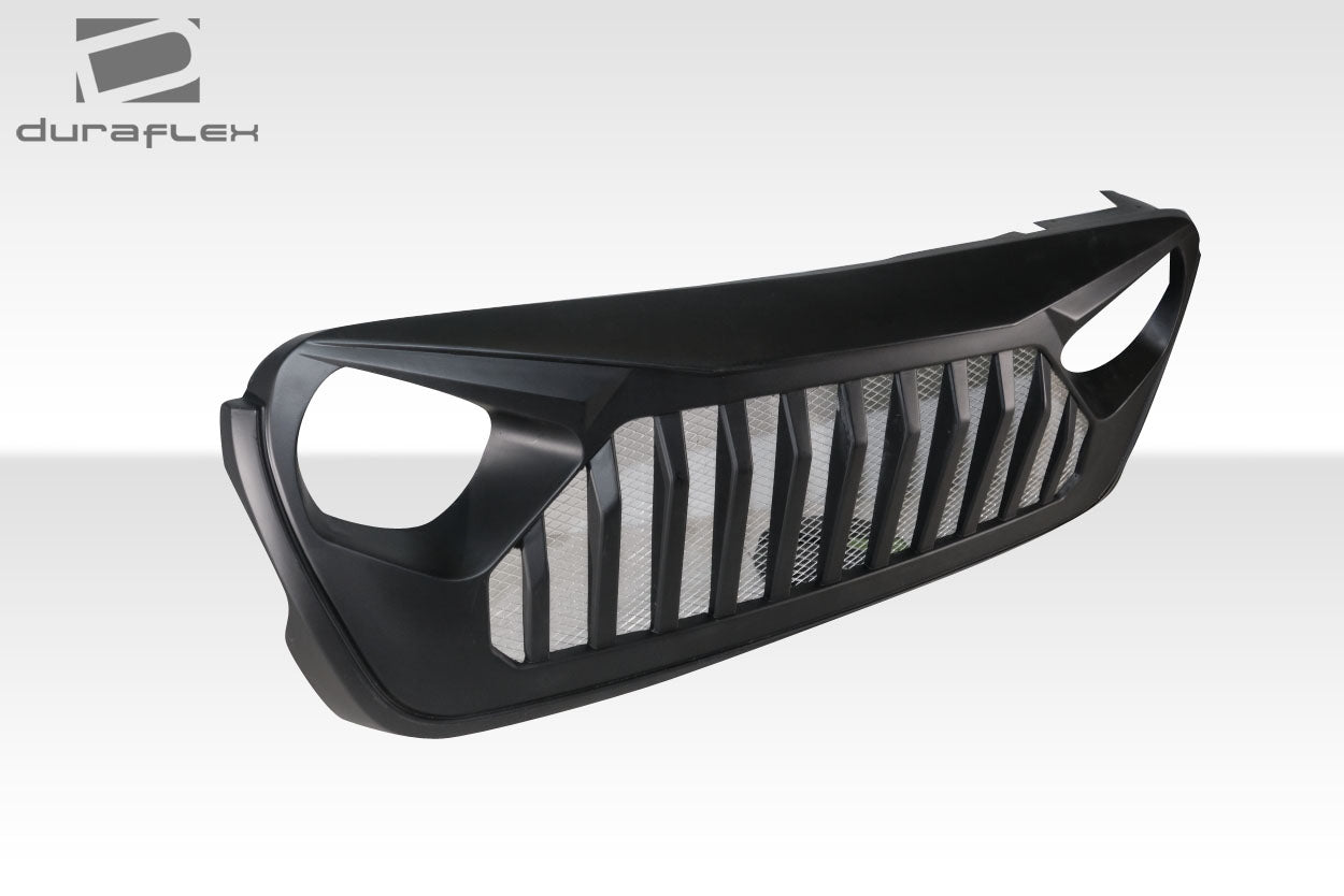 2018-2025 Jeep Wrangler JL Gladiator JT Duraflex Predator Grille - 1 Piece