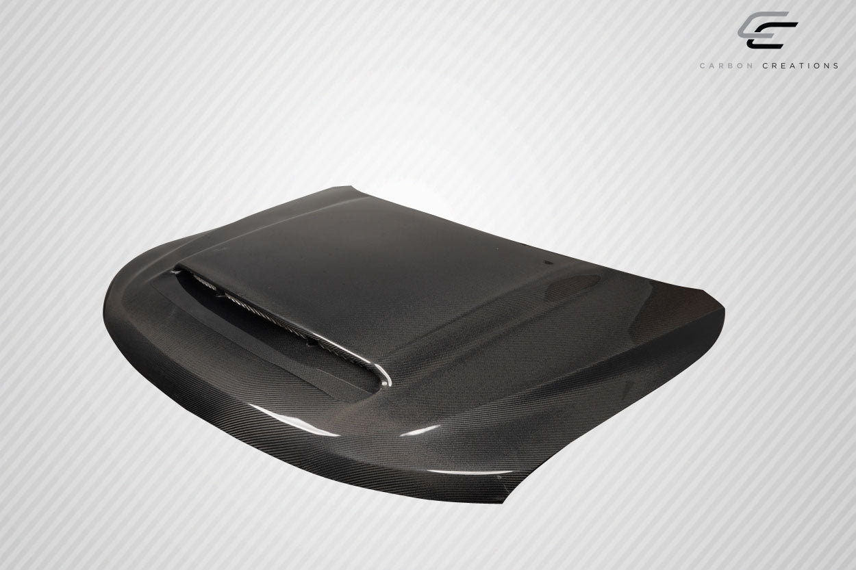 2011-2022 Jeep Grand Cherokee Carbon Creations Demon Look Hood - 1 Piece