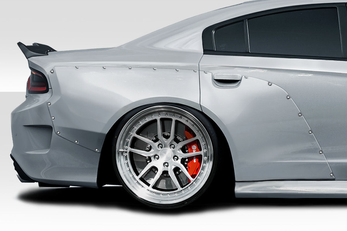 2015-2023 Dodge Charger Duraflex SKS Wide Body Rear Fender Flares (+110mm) - 4 Piece