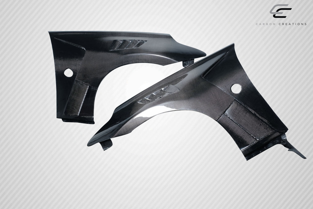 2009-2020 Nissan 370Z Z34 Carbon Creations RS-1 Front Fenders - 2 Piece