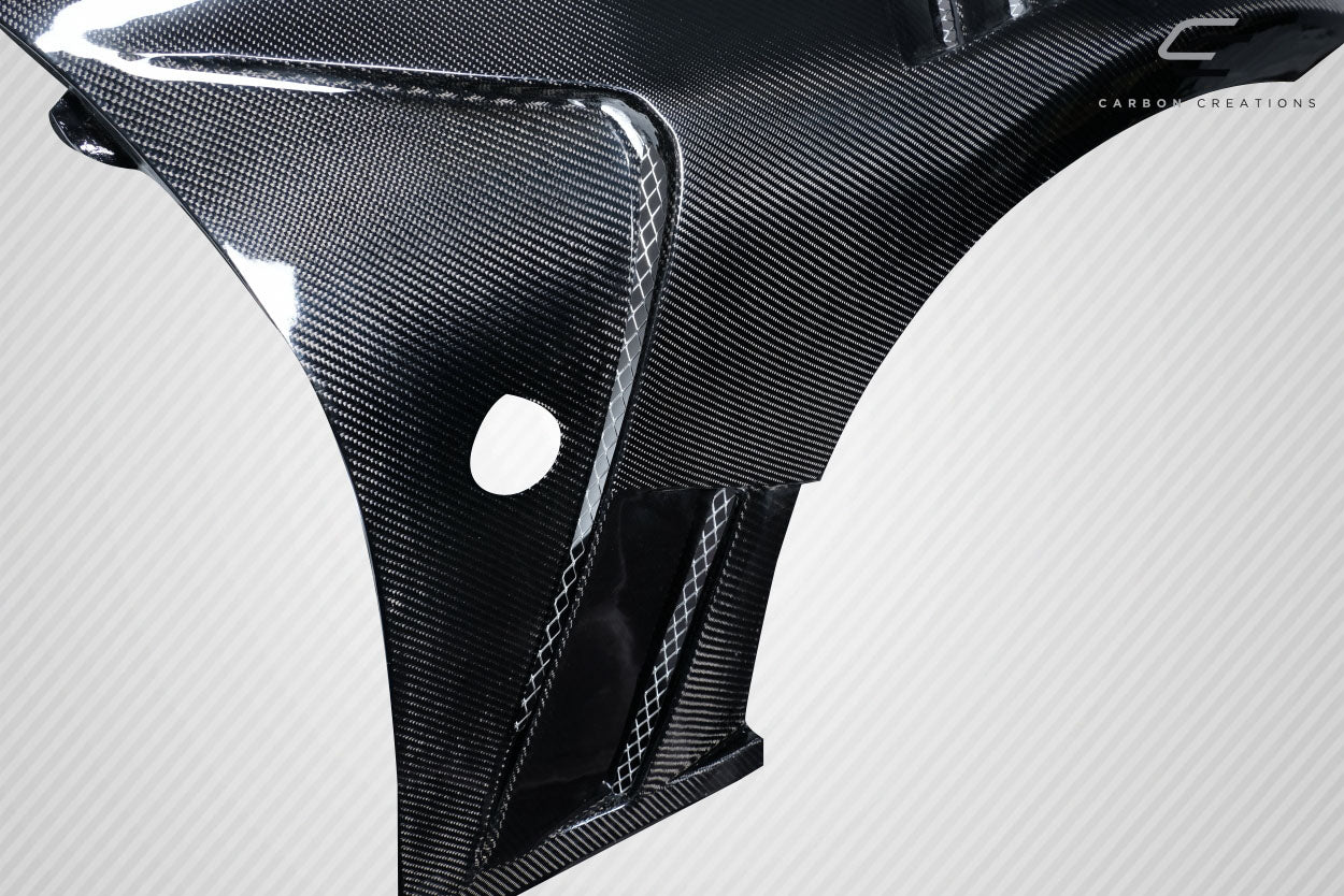 2009-2020 Nissan 370Z Z34 Carbon Creations RS-1 Front Fenders - 2 Piece
