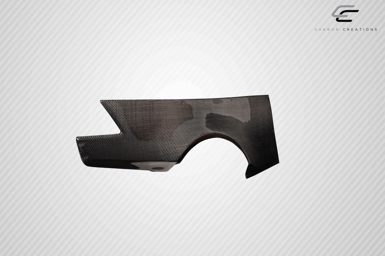 2002-2006 Acura RSX Carbon Creations A1 Rear Fender Flares - 2 Piece