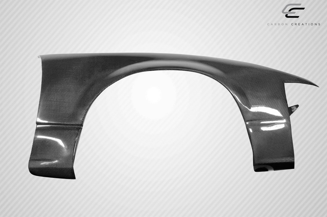 1989-1994 Nissan 240SX S13 Carbon Creations K Power Style Front Fenders (+50mm)  - 2 Piece