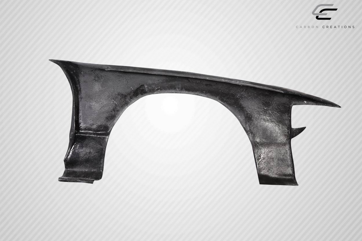1989-1994 Nissan 240SX S13 Carbon Creations K Power Style Front Fenders (+50mm)  - 2 Piece