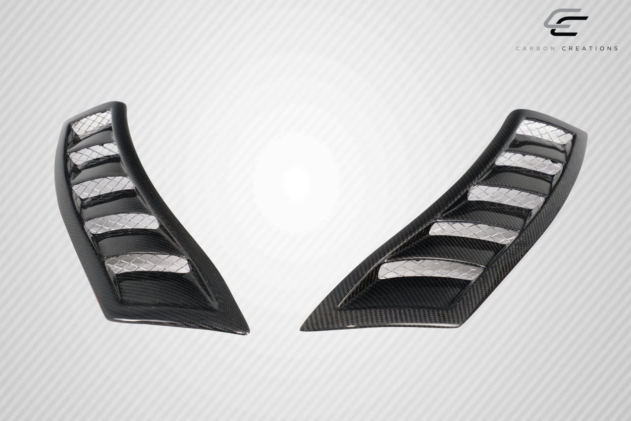 2003-2008 Nissan 350Z Z33 Carbon Creations N Spec Fender Vents - 2 Piece