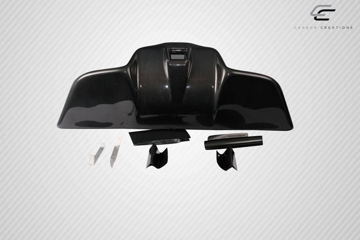 2003-2008 Nissan 350Z Z33 Carbon Creations F1 Rear Diffuser - 5 Piece ( fits G35 2DR / G37 2DR / 370Z )