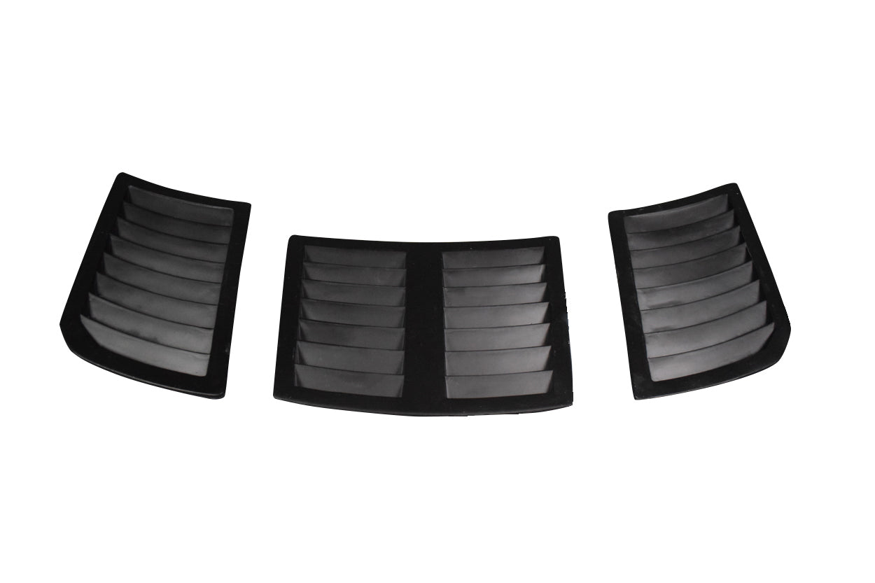 2003-2006 Nissan 350Z Z33 Duraflex GT1 Hood Vents - 3 Piece