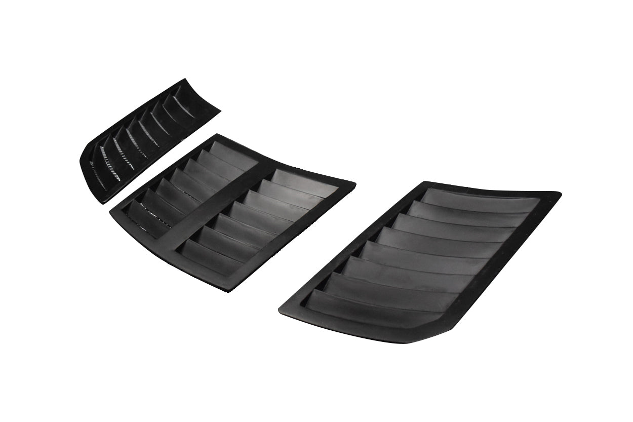 2003-2006 Nissan 350Z Z33 Duraflex GT1 Hood Vents - 3 Piece