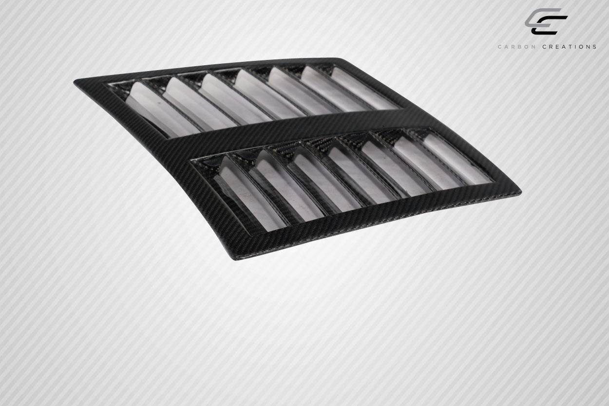 2003-2006 Nissan 350Z Z33 Carbon Creations GT1 Hood Vents - 3 Piece (S)