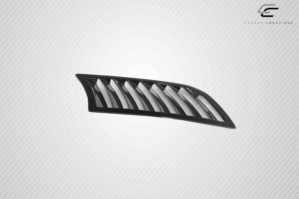 2003-2006 Nissan 350Z Z33 Carbon Creations GT1 Hood Vents - 3 Piece (S)