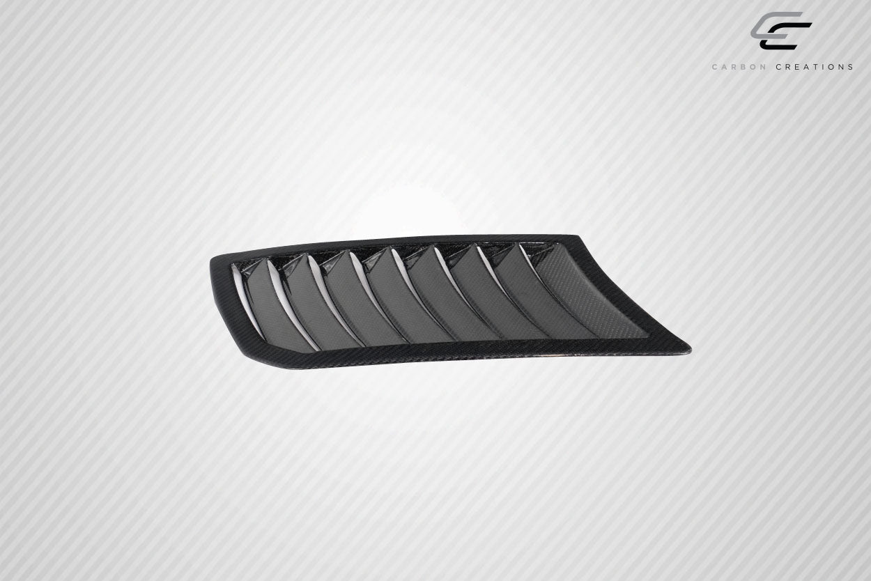 2003-2006 Nissan 350Z Z33 Carbon Creations GT1 Hood Vents - 3 Piece