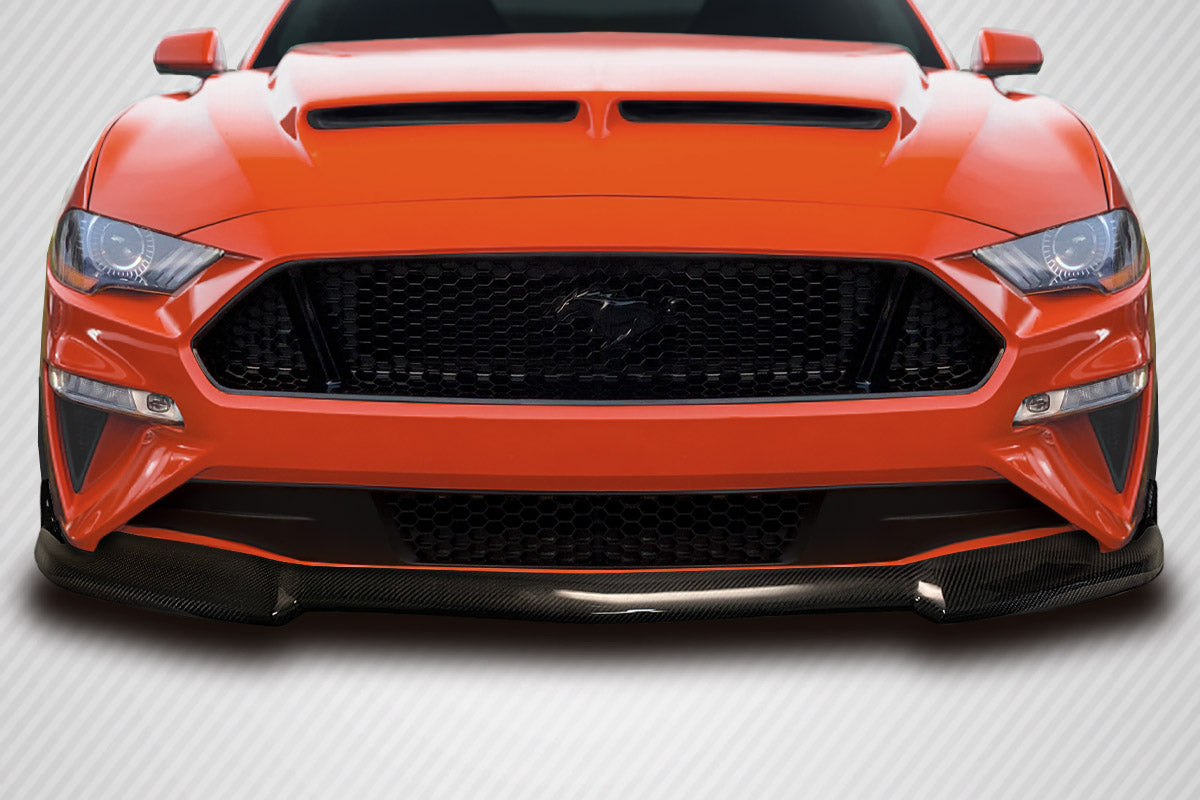 2018-2023 Ford Mustang Carbon Creations CVX Front Lip Spoiler - 1 Piece (S)