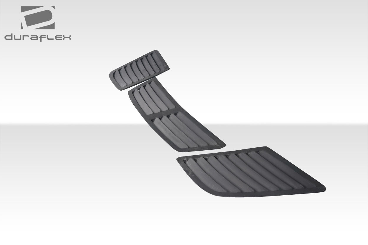 2008-2013 BMW M3 E90 E92 E93 Duraflex GT1 Hood Vents - 3 Piece