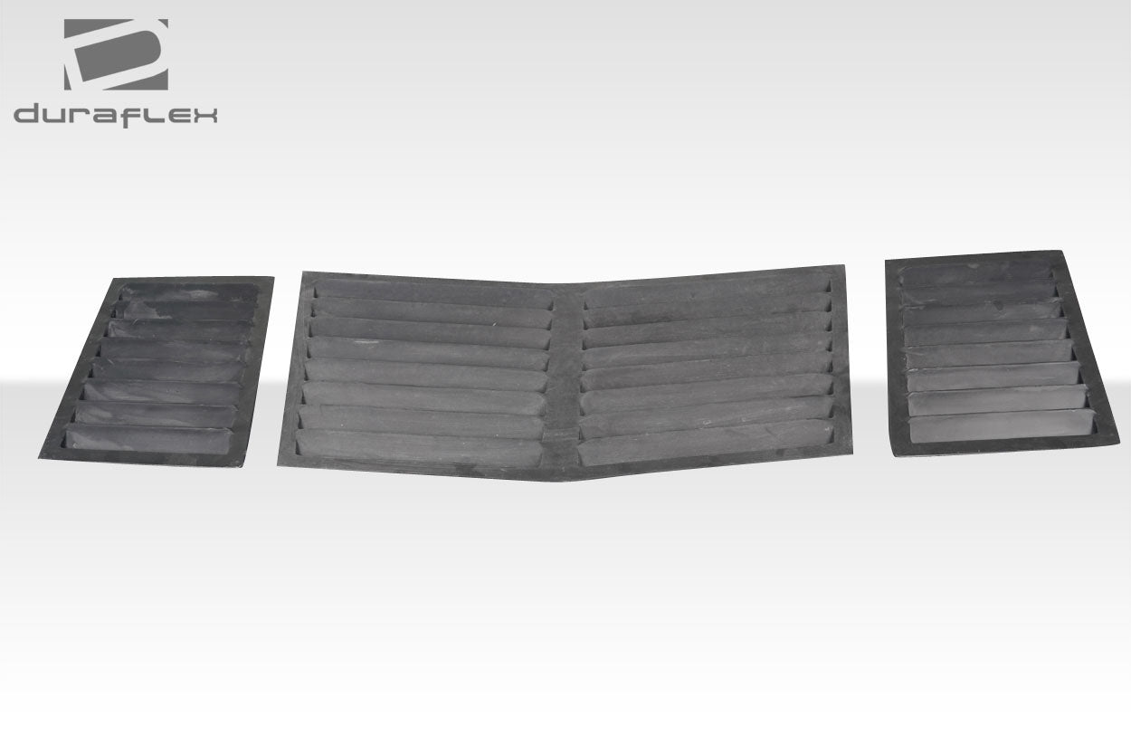 1992-1998 BMW M3 E36 2DR Convertible Duraflex GT1 Hood Vents - 3 Piece (S)